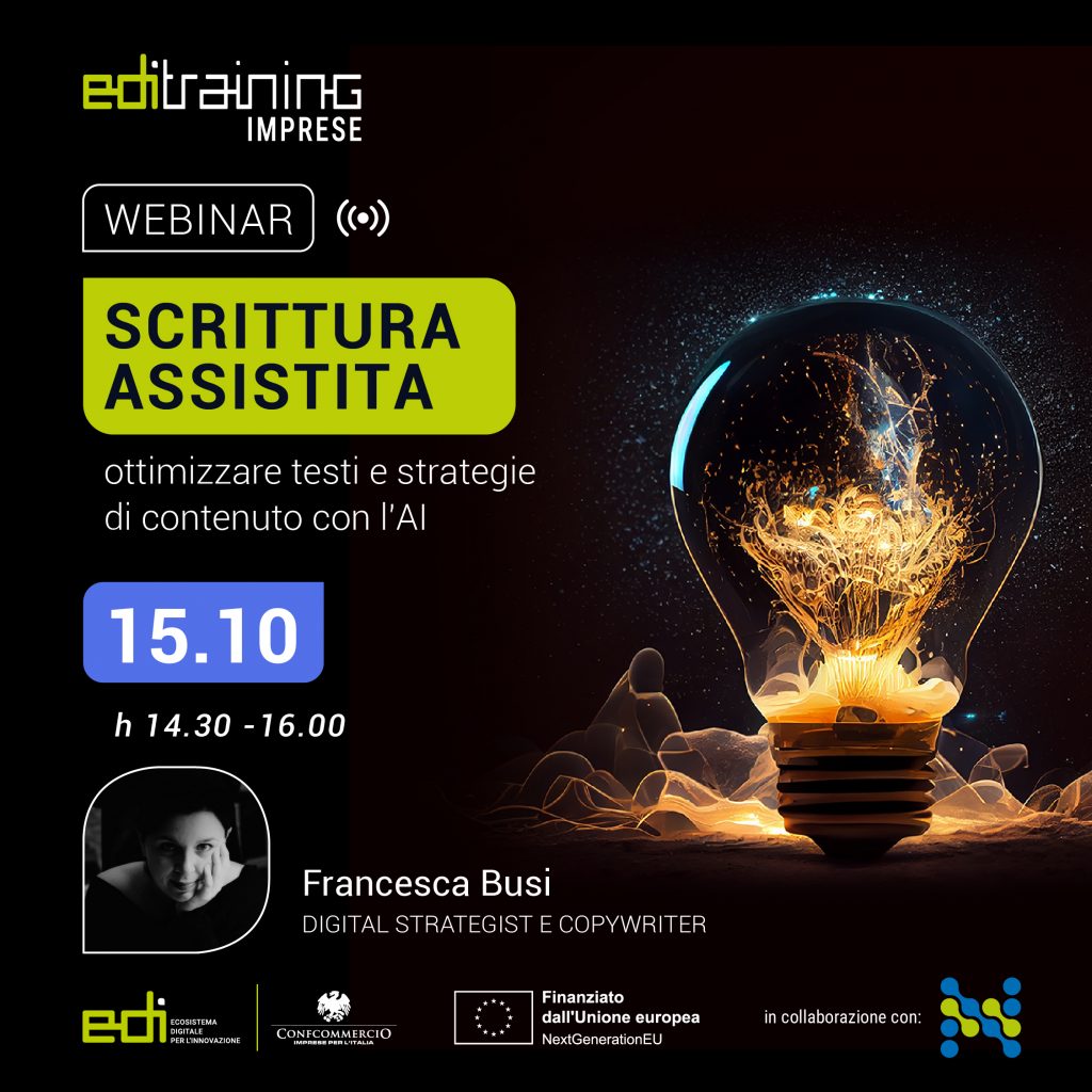Scrittura assistita webinar edi