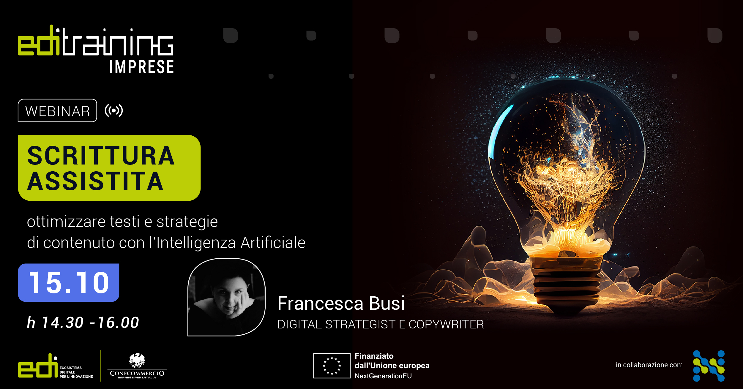 Scrittura assistita webinar edi